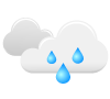Ein trüber und verregneter Tag, der Regen lässt nachmittags langsam nach.